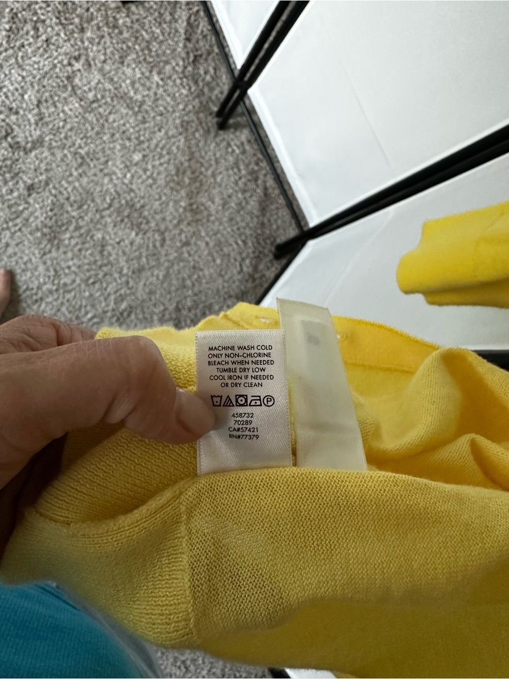 Ann Taylor Sunny Yellow Button-Up Cardigan - Picture 4 of 6